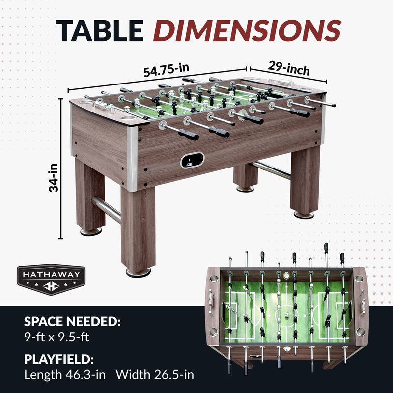 Driftwood 56-in Foosball Table — image 3