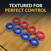 Hathaway Shuffleboard Pucks with Case - Set of 8 — image 6