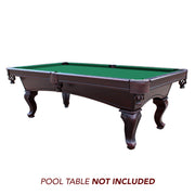 Championship Saturn II Billiard Cloth Pool Table Felt - 8-ft - Green — image 4