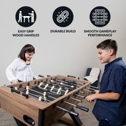 Excalibur 54-in Foosball Table - Driftwood — image 5