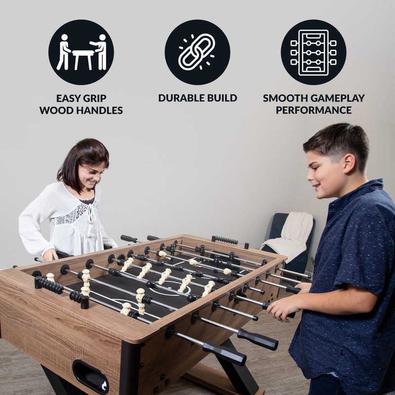 Excalibur 54-in Foosball Table - Driftwood — image 5