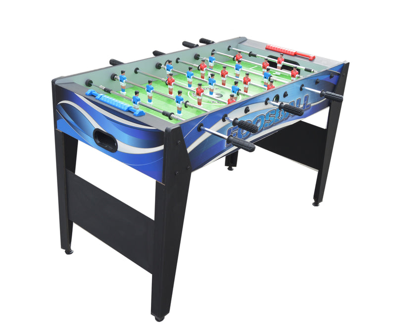 Allure 48-in Foosball Table - Black and Blue — image 1