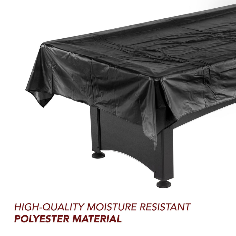Hathaway 8-ft Billiard Table Cover - Unfitted - Black — image 3
