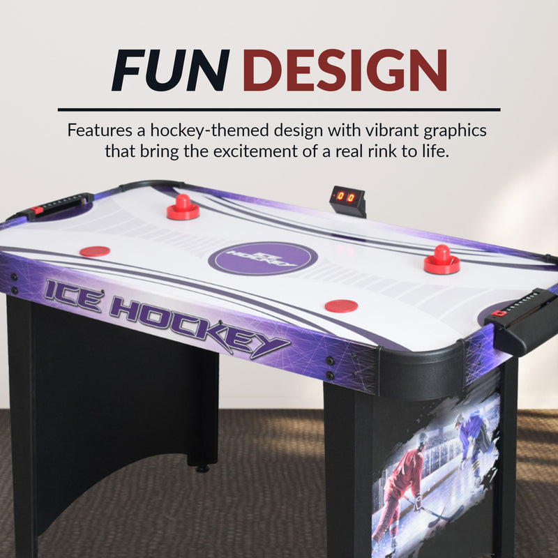 Hathaway Hat Trick 48" Air Hockey Table with LED Scoring — image 7