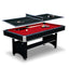 Hathaway Spartan 6-ft Pool Table with Table Tennis Top - Black with Red Felt — image 1