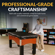 56-in Foosball Table Cover - Fitted - Black — image 8
