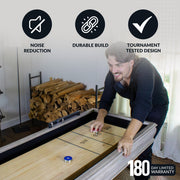 Hathaway Montecito 12-ft Shuffleboard Table - Driftwood Finish — image 5