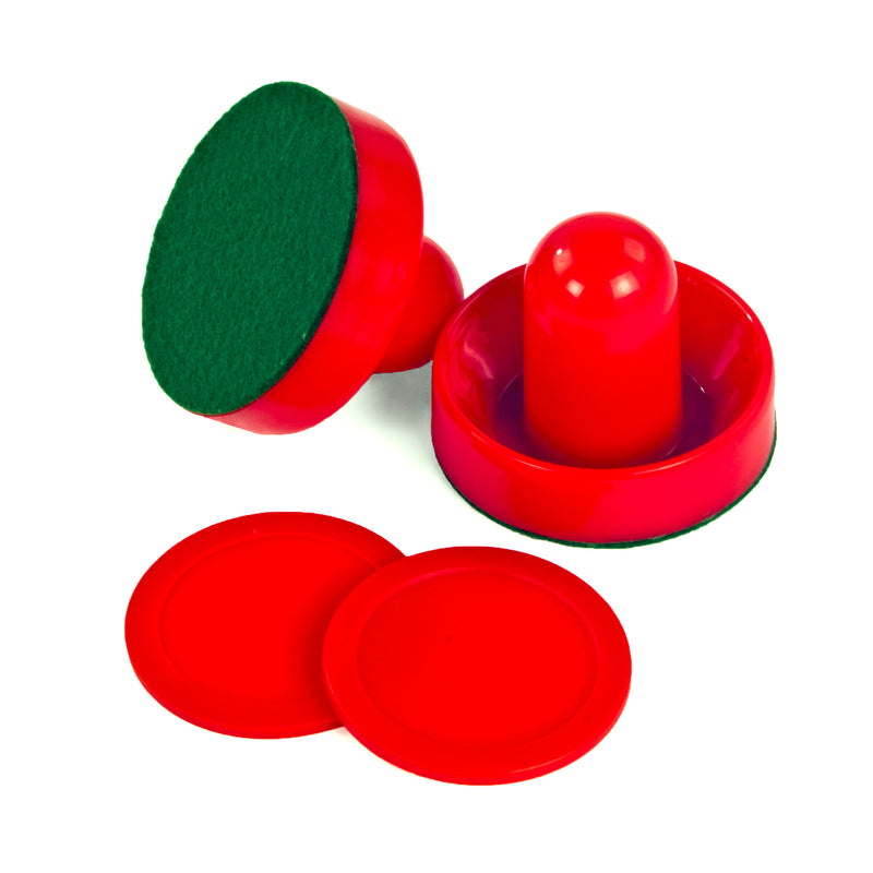 Hathaway Air Hockey 3" Strikers and 2.5" Pucks - Red — image 1