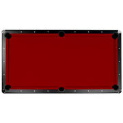 Championship Saturn II Billiard Cloth Pool Table Felt - 7-ft - Burgundy — image 1