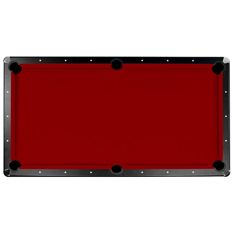 Championship Saturn II Billiard Cloth Pool Table Felt - 7-ft - Burgundy — image 1