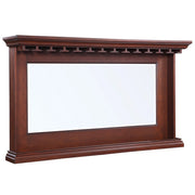 Hathaway Seville 62-in Hardwood Back Bar Mirror - Mahogany Finish — image 1