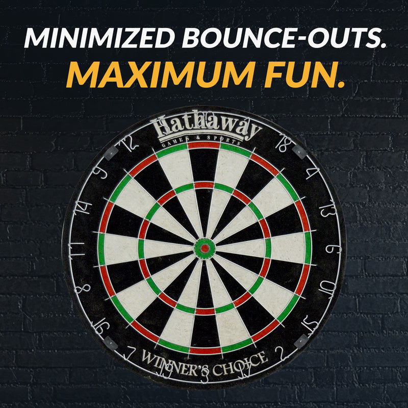 Hathaway Winner's Choice 18-in Bristle Dartboard — image 8