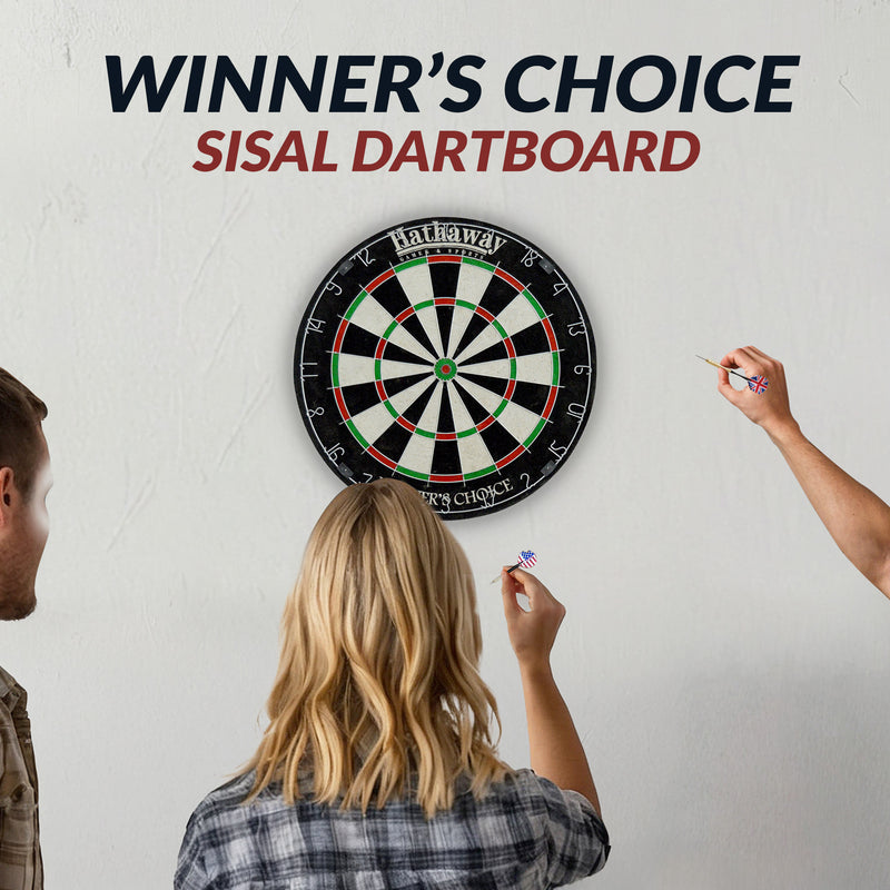 Hathaway Winner's Choice 18-in Bristle Dartboard — image 5