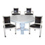 Hathaway Montecito Dining and Poker Table Set - Driftwood — image 1