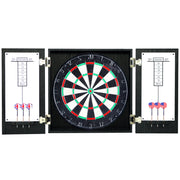 Hathaway Winchester Bristle Dartboard and Cabinet Set - Black — image 1