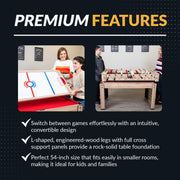 Madison 54-in Foosball 6-in-1 Multi-Game Table — image 6