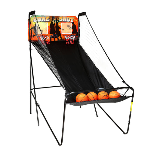 Hathaway Sure Shot 81-in Dual Basketball Arcade Game with LED Scoring — image 2